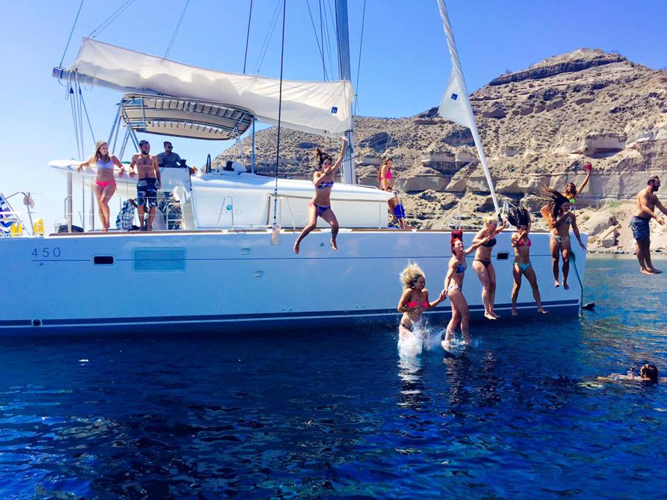 Santorini, Sailing Cruise, Caldera Gold