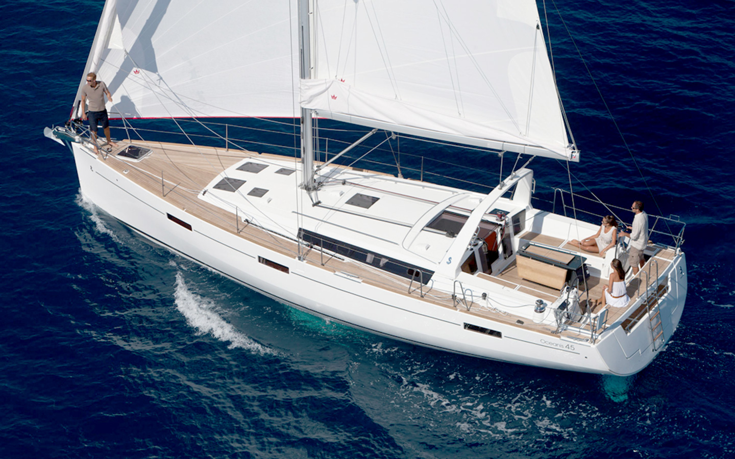 Santorini Private Cruise, Beneteau Oceanis 45