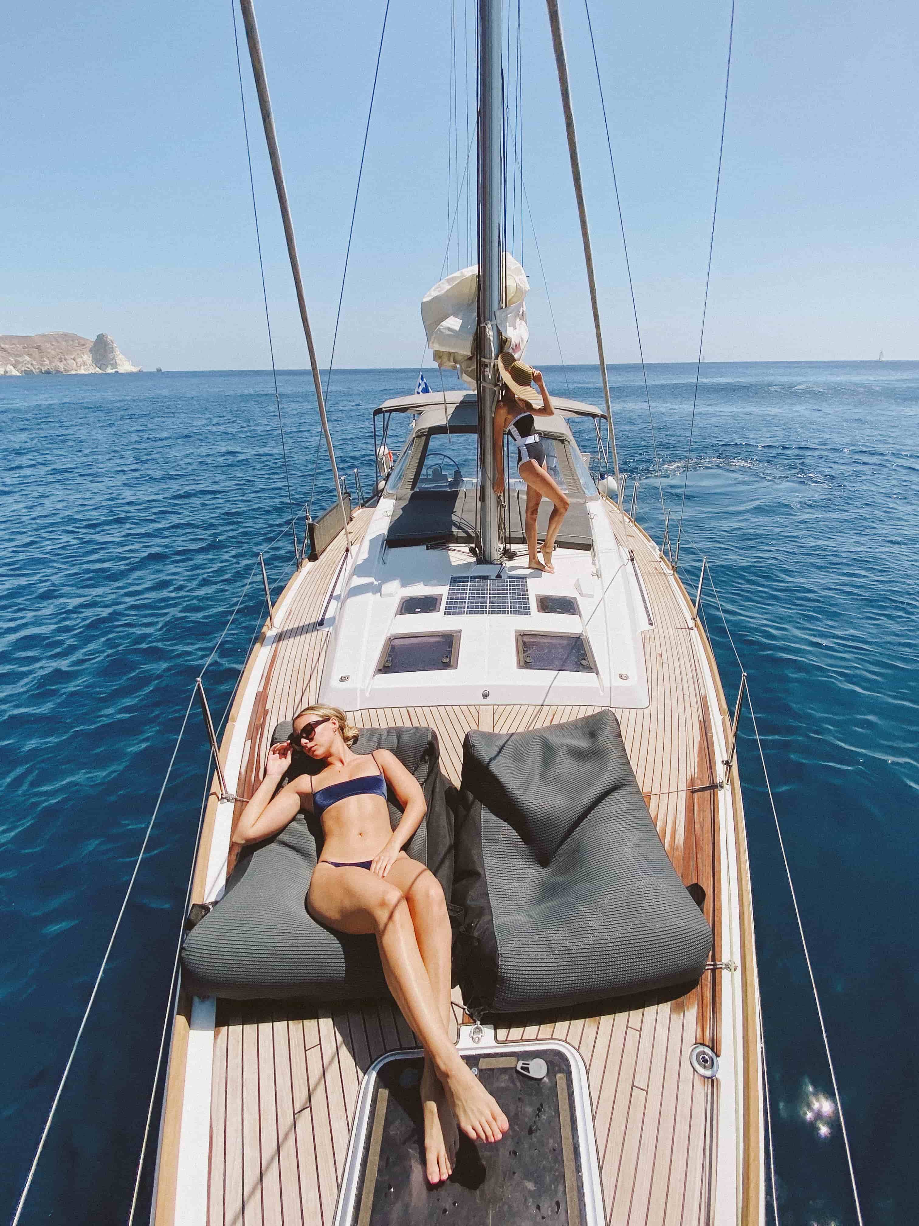 Santorini Private Cruise, Beneteau Oceanis 45