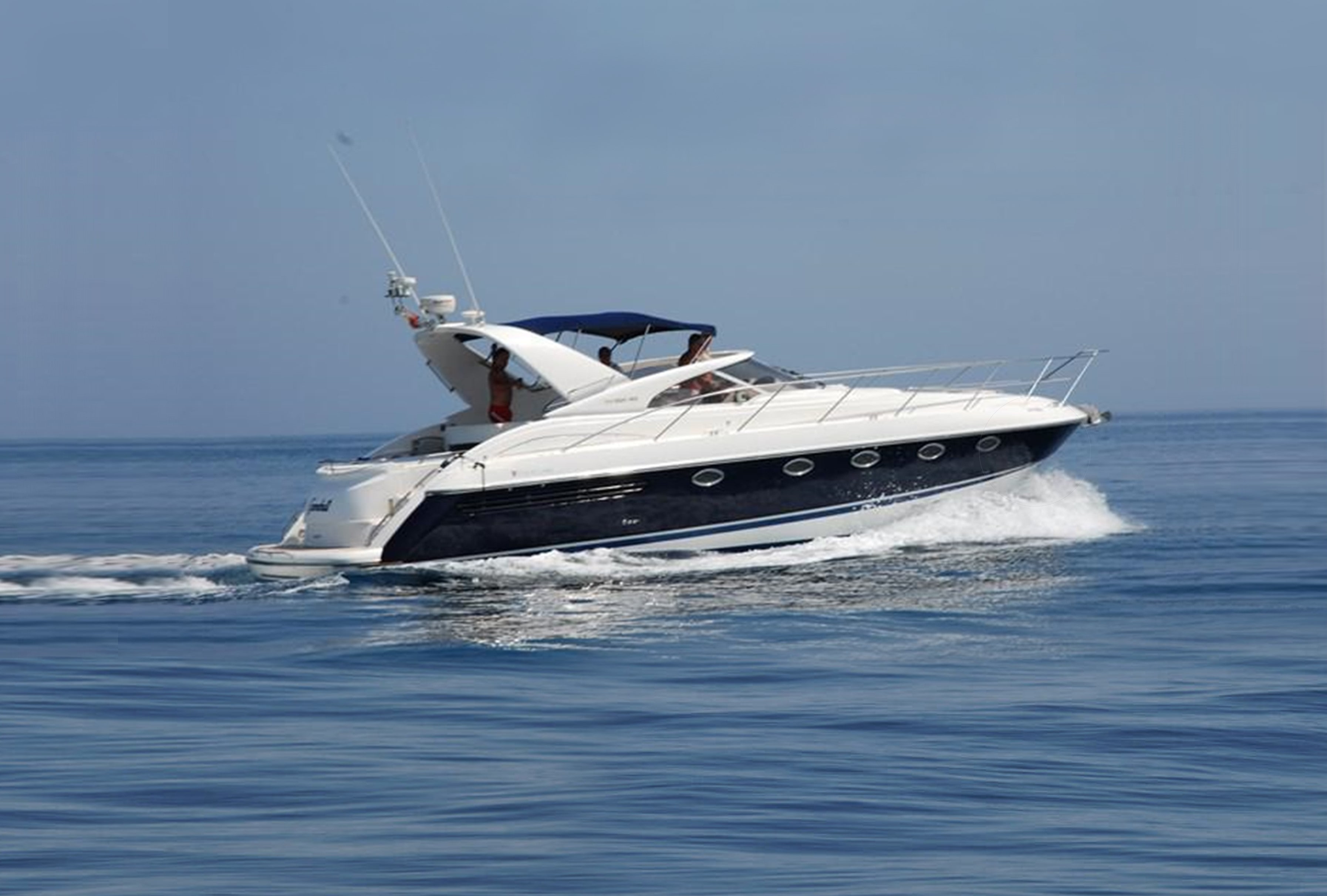 Santorini Private Cruise, Fairline Targa 430