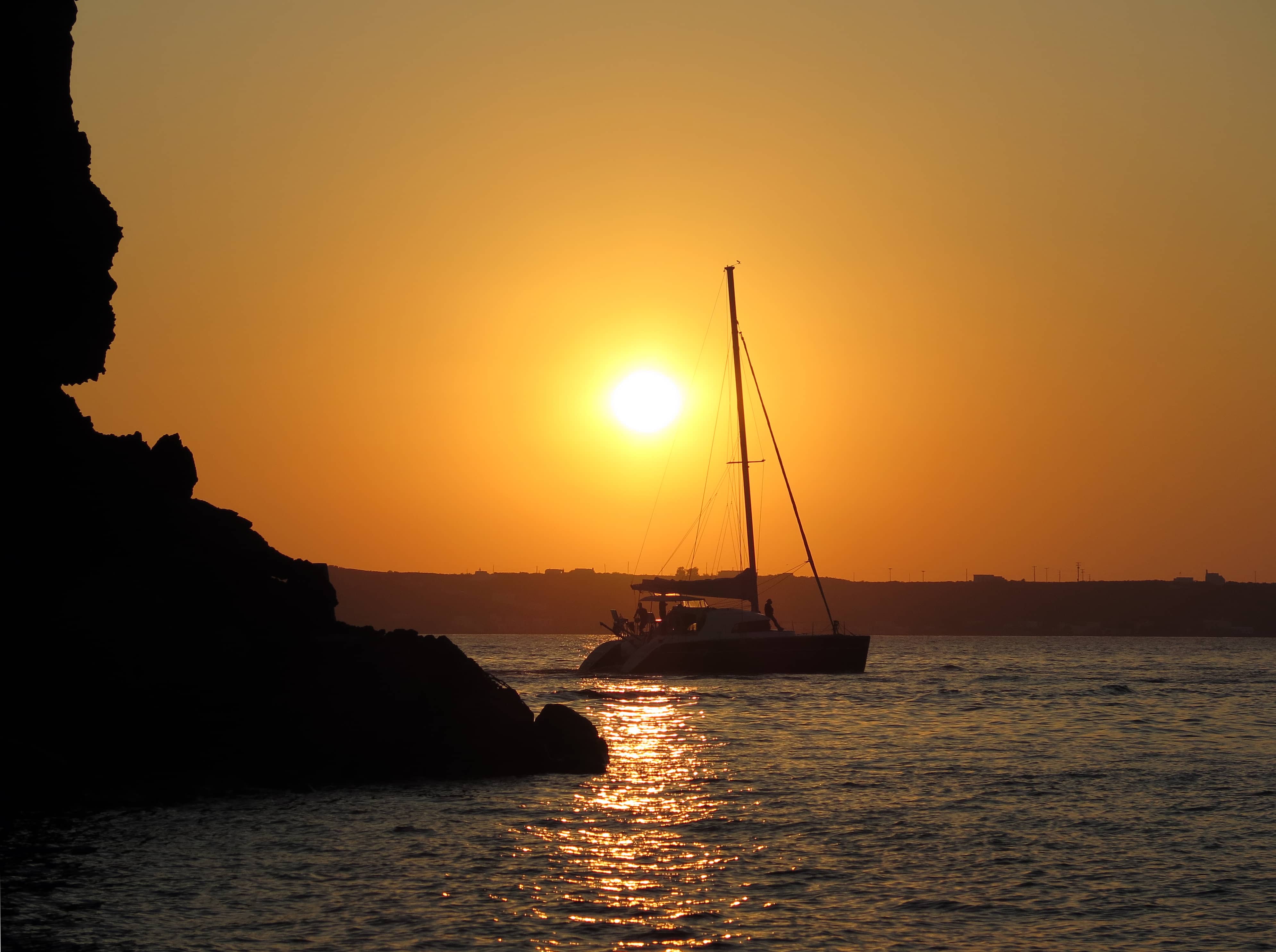 Santorini Sailing Private Cruise, Lagoon 380