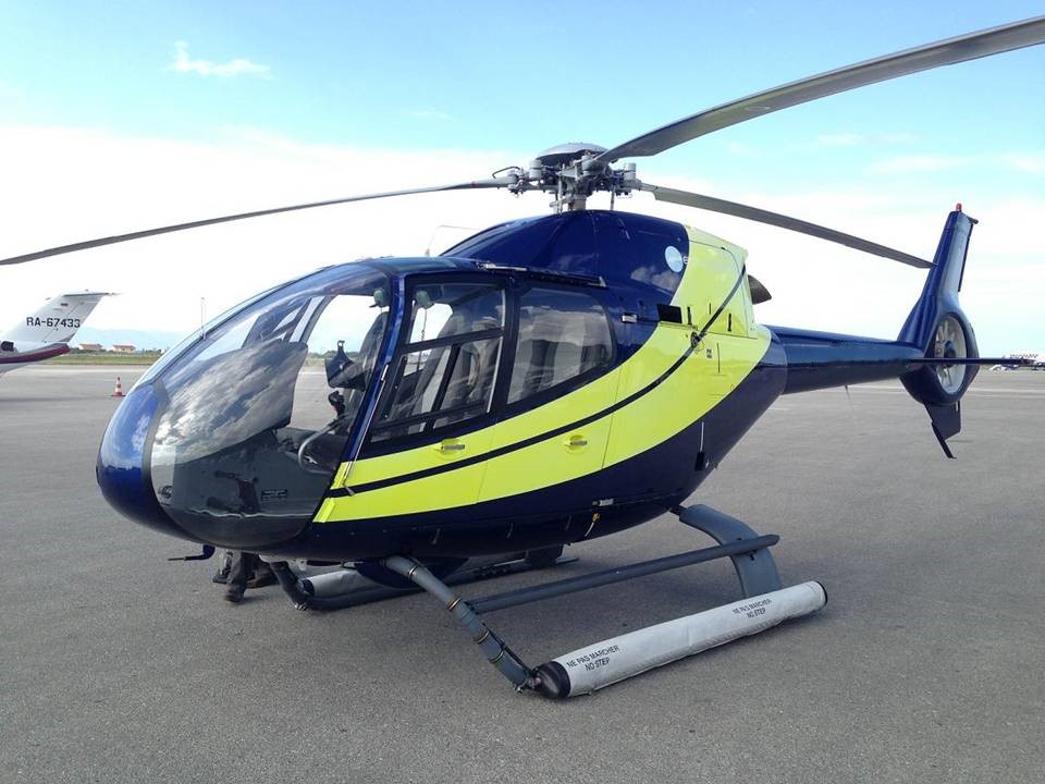 Santorini Helicopter Tour 30min Private