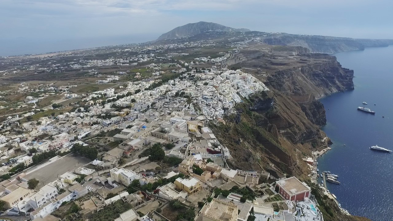Santorini Helicopter Tour 30min Private