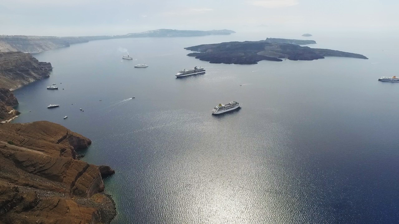 Santorini Helicopter Tour 30min Private