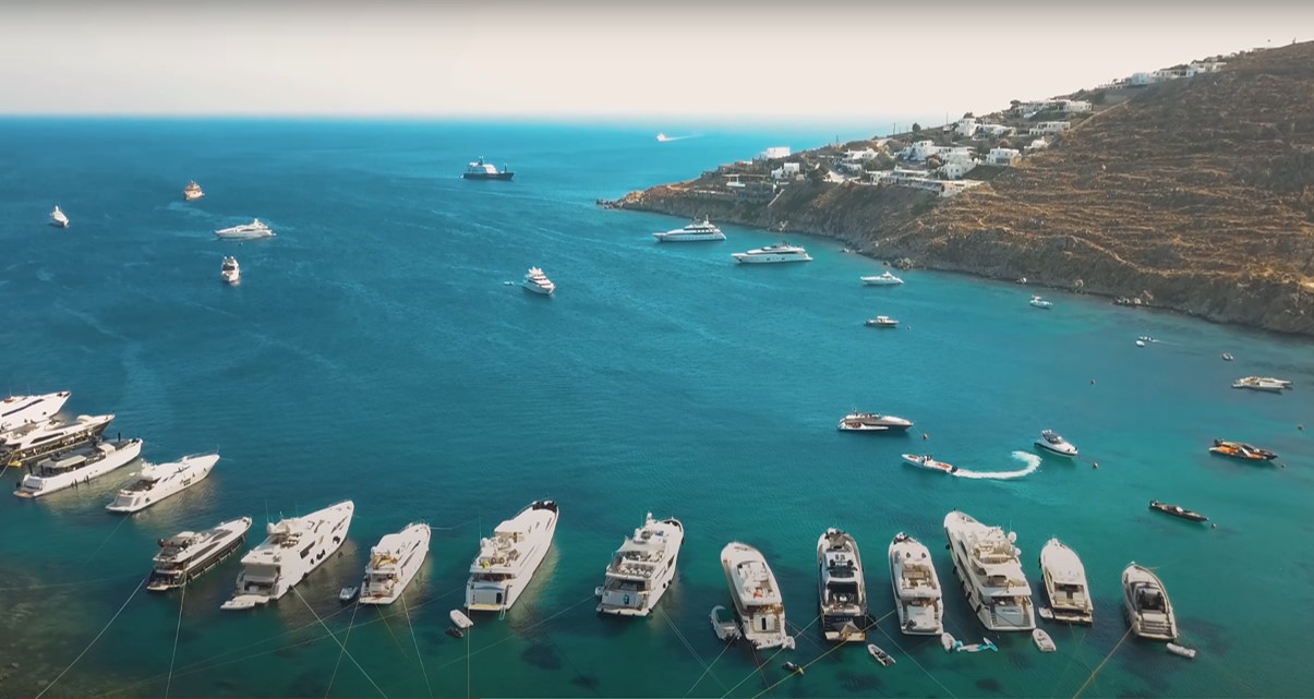 Mykonos Helicopter Tour 40min Private