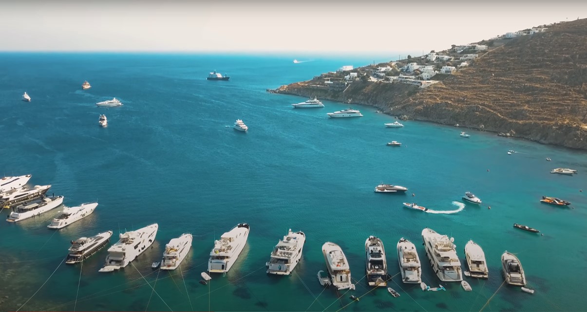 Mykonos Helicopter Tour 60min Private