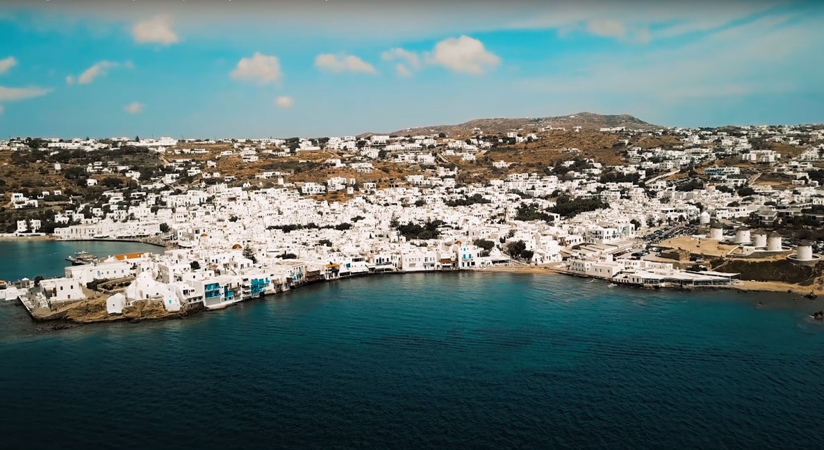 Mykonos Helicopter Tour 60min Private