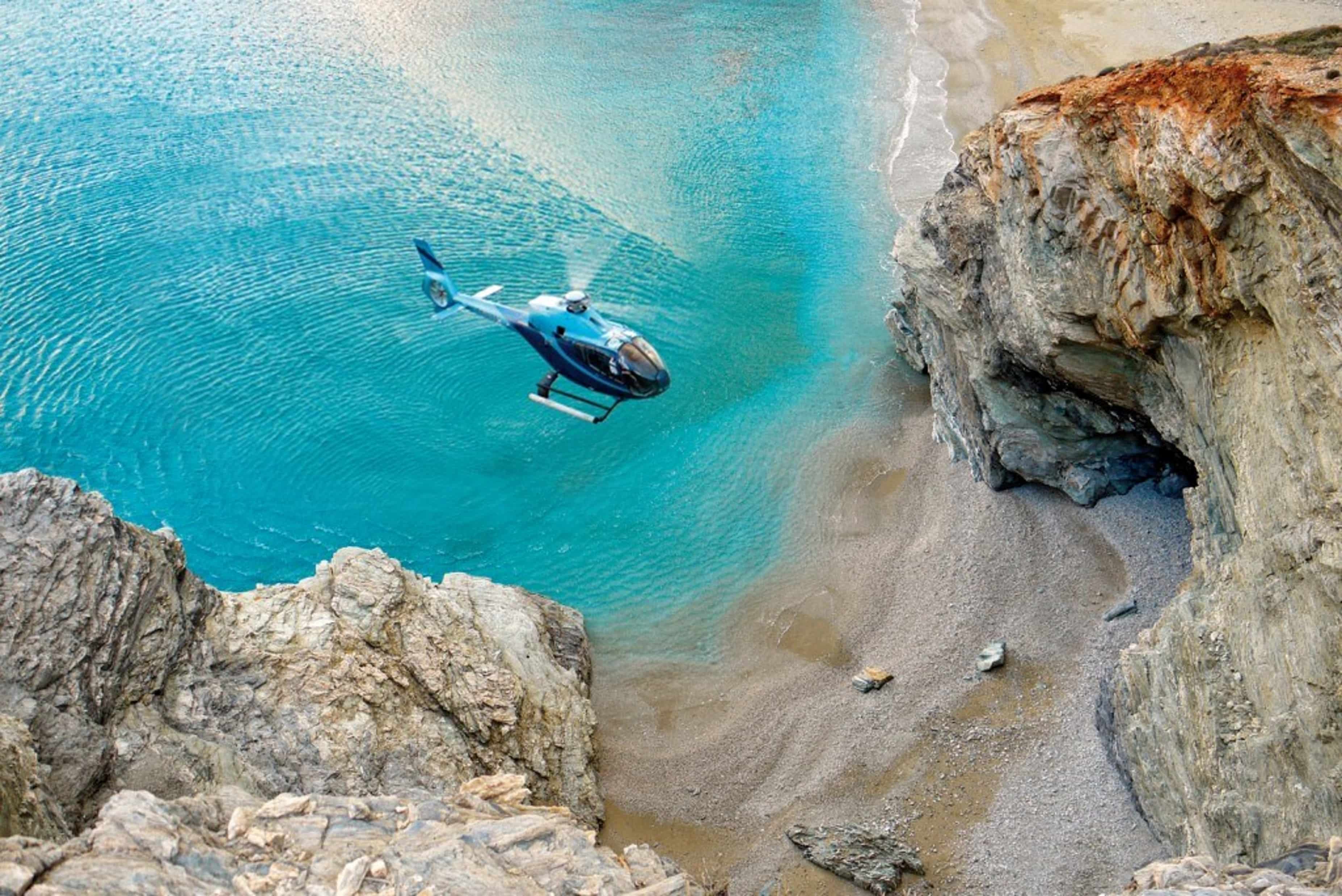 Mykonos Helicopter Tour 60min Private