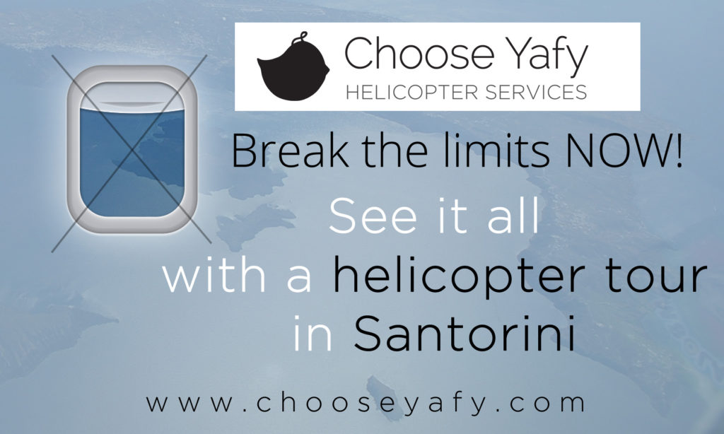 Santorini Helicopter Tours by ChooseYafy - Book a helicopter tour in Santorini