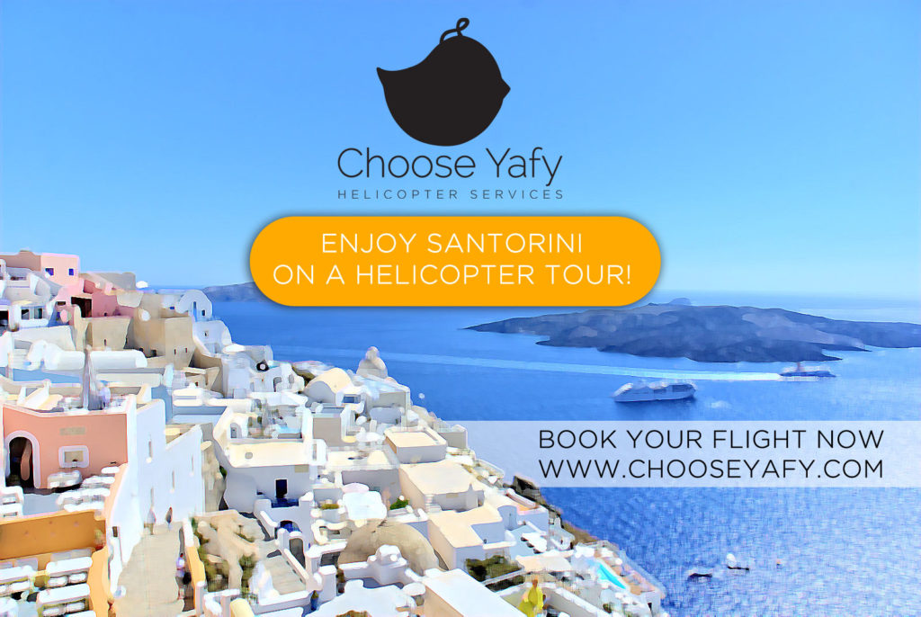 Santorini Helicopter Tours by ChooseYafy - Book a helicopter tour in Santorini