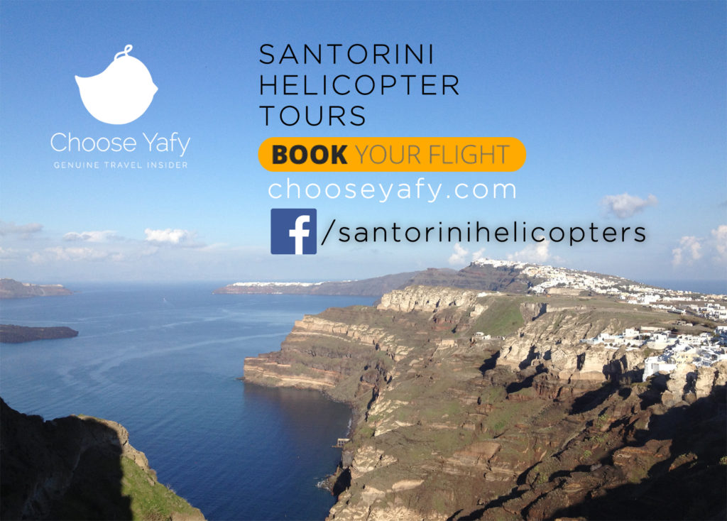 Santorini Helicopter Tours by ChooseYafy - Book a helicopter tour in Santorini