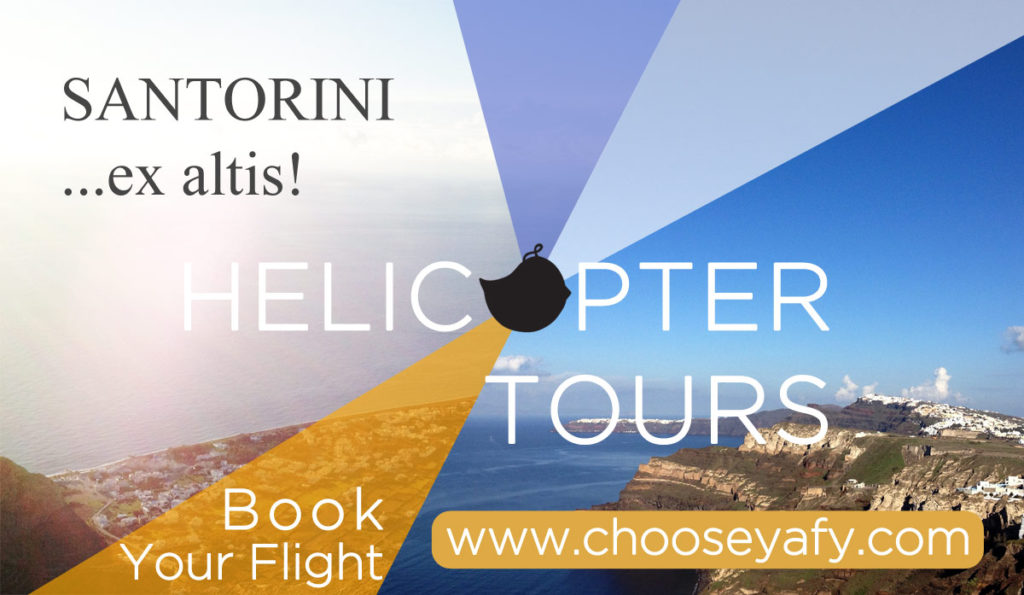 Santorini Helicopter Tours by ChooseYafy - Book a helicopter tour in Santorini